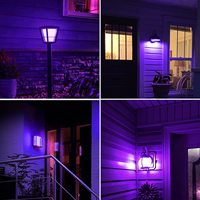 Ampoule LED Wobit à bulles de couleur violette E26 9W, dimmable, pour décoration de jardin, Noël, fêtes, certifiée