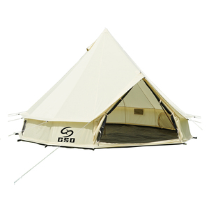 GodsWord Tente Tipi Pyramide de Camping, Tente Cloche, Yurt d'Extérieur en Polyester, Style Économique, Tentes Indiennes de Luxe pour Glamping Familial et Événements - Product Image 1