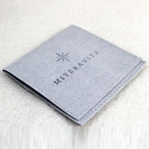 Custom logo Jewelry Bags Display Packaging Pouch Velvet <b>Envelope</b> Jewellery Pouch <b>Gift</b> Bags Microfiber Jewelry Pouch for Rings - Product Image 5