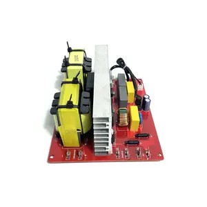 Kontrol Papan Display Ultrasonik Generator PCB 200W 28K atau 40K untuk Mengemudi Pembersih Tangki Transduser