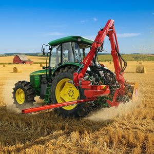 Desbrozadora de brazo lateral montada en tractor |   Cortadora Hidráulica de 5 Metros de Alcance para Corte de Vegetación en Zanjas, Taludes y Bordes de Carreteras - Product Image 6