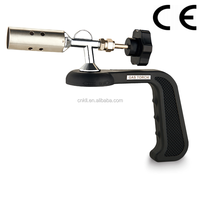 Chalumeau au butane KLL 7009D en acier inoxydable 220g avec flamme de 1300°C pour le soudage et la découpe