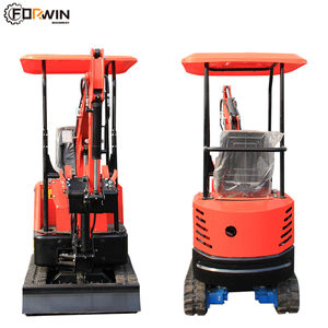 Equipo de maquinaria de construcción FW10A, minimáquina hidráulica de retroexcavadora de 1 tonelada, correa de orugas, excavadoras de pista en venta - Product Image 6