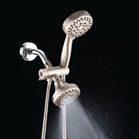 Ensemble de douche à main multifonctionnel en plastique, moderne et très demandé, avec pommeau de douche pluie de 4 pouces, accessoires de robinetterie de salle de bain