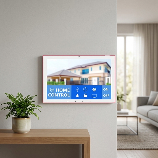 Smart Home Automation 10 Inch Tablet IPS Touch Screen Landscape Display Android AIO POE Tablet Inwall Mount