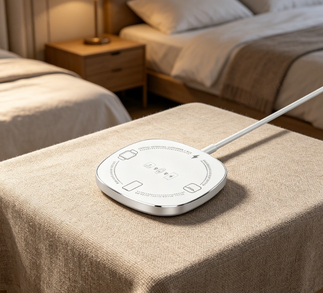 15W Wireless Fast Charger Station Portable 3 in 1 Magnetic Wireless Charging Pad for Multi Devices