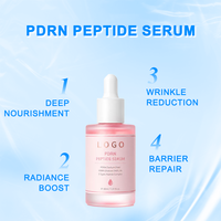 Soin Coréen PDRN ADN de Saumon Peptide Rose Niacinamide Anti-Rides 30ml Peau Éclatante Effet Verre Raffermissant Anti-Âge Visage