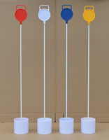 Accessoires de golf très demandés : Poteaux de drapeau portables pour parcours de golf, coupes de trou et drapeaux de putting pour entraînement sur green de jardin