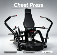 Équipement de musculation pour salle de sport, machine de fitness commerciale Pion Laoded, presse pectorale