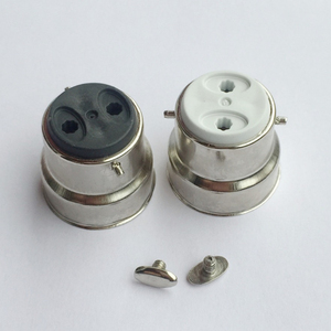 Douille de lampe E27 chromée à vis, pièce de rechange alimentée en courant alternatif pour usage en entrepôt - Product Image 5