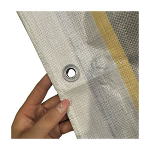 Best Selling PE Revestido Blackout Tarpaulin para Pet Shelters Waterproof & Proteger Animais De Mau Tempo - Product Image 5