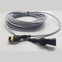 Kabel Konektor Elektronik ISOBUS Tembaga Murni PVC untuk Mesin, Perakitan Kabel Harness Otomotif