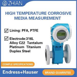 Düşük Fiyatlı E+H Proline Promag P 300 5P3B2H Yüksek Sıcaklık Sensörü 4-20mA HART Vericili <span class=keywords><strong>DN200</strong></span> Mm Koriolis Kütle Akış Ölçer - Product Image 6