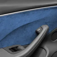 Film de protection en vinyle suédé PET PVC pour voiture, film de changement de couleur pour l'intérieur et l'extérieur de la voiture, sans bulles