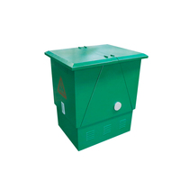 Boîtier de distribution de câbles haute tension DFW extérieur 10 kV 630 A avec fiche en cuivre IP et 6 prises, verrouillage anti-effraction, un port