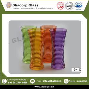 Vase en verre décoratif de qualité supérieure, prix en gros, 5 pièces - Product Image 5