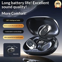 Nuevos Auriculares Inalámbricos de Moda con Bluetooth, Diseño Abierto, Cancelación de Ruido, Larga Duración de Batería