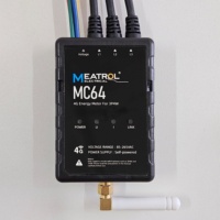 MC64 Smart Meter Listrik Tiga Fasa Layar Digital Terintegrasi Platform Cloud Jarak Jauh 4G Dukungan Arus Tinggi 500A Cina Daratan
