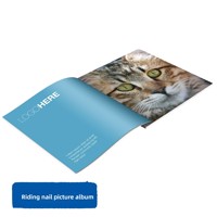 Impression offset sur papier cuivré, brochure publicitaire d'entreprise, catalogues, pages promotionnelles, pages pliables, brochure pour employés