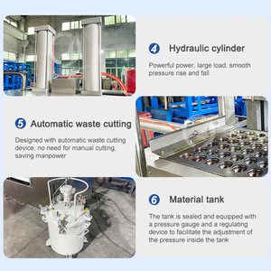 เครื่องทำพิซซ่าทรงกรวยเครื่องทำไอศกรีมวาฟเฟิลทรงกรวยกินได้อัตโนมัติ - Product Image 5