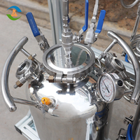 Extracteur botanique en boucle fermée de 1lb 2lb 5lb 10lb Machine d'extraction par solvant d'huile butane hexane