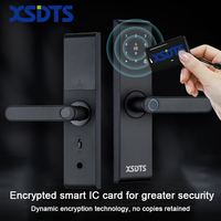 Z20 Works Tuya/TTLock Akıllı Parmak İzi Dijital Kapı Kilidi Bulut Wi-Fi Şifre Tuş Takımı Girişi 50 Parmak İzi Kapasitesi Siyah