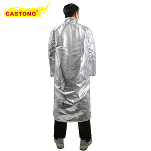 Vêtements <span class=keywords><strong>de</strong></span> sécurité ignifuges et résistants aux flammes Castong, isolation thermique, coutures soudées, protection contre les hautes températures jusqu'à 1000°C - Product Image 2