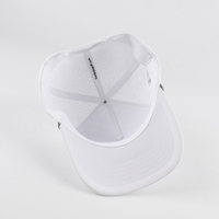 Gorra de Golf Deportiva Personalizada 100% Poliéster, Tejido Oxford, con Logotipo, Perforada, con Diseño de Puntos, Argyle, Leopardo, Transpirable, Impermeable, Casual, Dorada