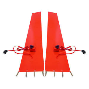 Chauffe-tambour flexible 220V, ceinture chauffante 120C en caoutchouc silicone pour fûts/réservoirs, utilisé pour la graisse, la soupe, le miel - Product Image 3