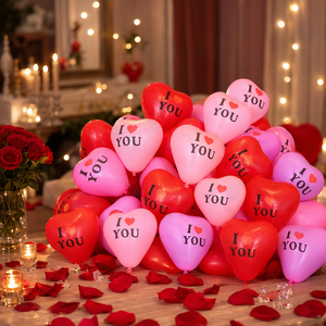 Decoración para Fiesta <span class=keywords><strong>de</strong></span> San Valentín, Globo <span class=keywords><strong>de</strong></span> Látex <span class=keywords><strong>de</strong></span> 10 Pulgadas con Impresión Personalizada <span class=keywords><strong>de</strong></span> Te Amo, para Eventos <span class=keywords><strong>de</strong></span> San Valentín y Cumpleaños - Product Image 4