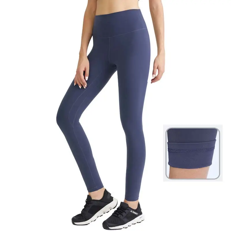 Frauen Buttery Soft High Waist Bauch Kontrolle Sport Yoga Hosen Recycelt Benutzer definierte einfarbige Leggings Enge Frauen Sportswear