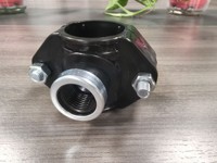 Raccord rapide à selle en PP PN16 à filetage femelle 25*1/2 po pour irrigation et alimentation en eau
