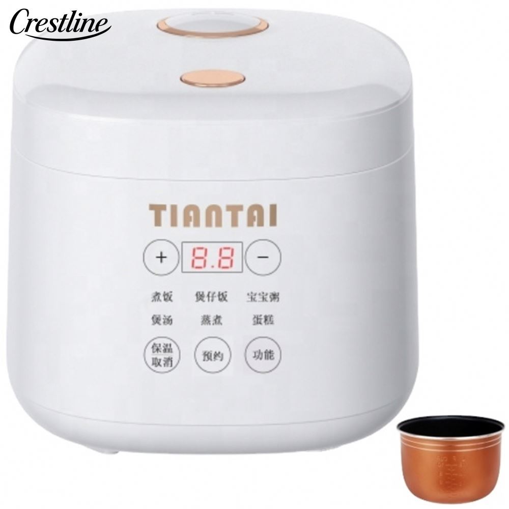 New Style New Product 6 in 1 Multifunctional Rice Cooker for Dormitory Mini Rice Cooker 2L