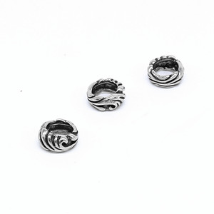 Composants de bijoux ronds en acier inoxydable Yunnique, trou de 8,0 mm, pour la fabrication de bracelets, accessoires DIY, procédé de moulage - Product Image 5