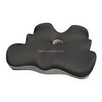 Coussin de siège orthopédique en mousse à mémoire de forme, rafraîchissant, respirant, antidérapant pour chaise de bureau, voiture, soulagement des douleurs au coccyx