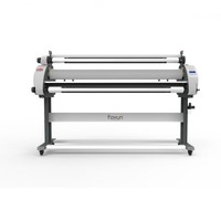 Fayon 63 pouces 1600DA rouleau automatique pour rouler la machine à plastifier pneumatique pour le matériel d'emballage en plastique de Film de stratification chaud froid