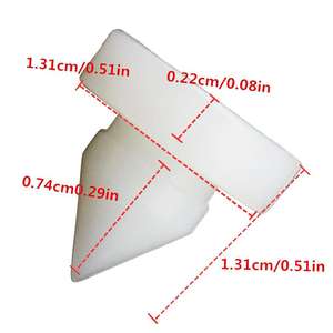 Acura Honda - Bloqueur de pédale de frein 46505-SA5-000 - Clip de remplacement neuf pour réparation d'embrayage et de frein - Product Image 5