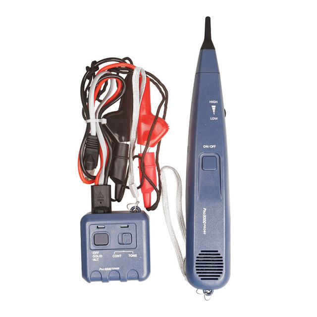 Audio Inductive Amplifier Network Cable Tester PRO3000 Trace Cable Tester