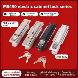 Cilindro de Cerradura MS818 de Repuesto, Cerradura de Leva de Aleación de Aluminio, Cerradura de un Solo Perno para Gabinete, Buzón, Caja de Herramientas, Cajón, Muebles - Product Image 5