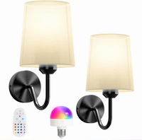 Applique Murale LED Moderne Rechargeable Magnétique Tactile à Intensité Variable en Fer pour Chevet, Salon, Escalier, Couloir – Lampe Murale Rechargeable