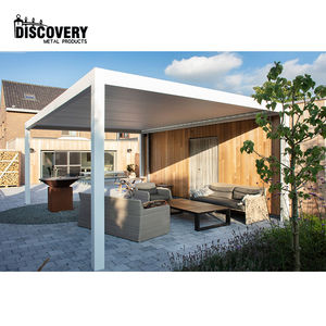 Vente en gros Gazebo extérieur motorisé personnalisé Pergola bioclimatique à toit en aluminium moderne pour pare-soleil - Product Image 6