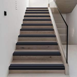 Vinil kaymaz merdiven Nosing kendinden yapışkanlı kaymaz merdiven adım esnek kauçuk basamakları kenar koruyucu kalıp Trim - Product Image 6
