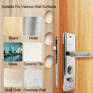 Refrigerator Door Bumpers Clear Silicone Adhesive <b>Rubber</b> Feet Sound Dampening Door Stopper Non Slip Furniture Pads Car Door Pads - Product Image 1
