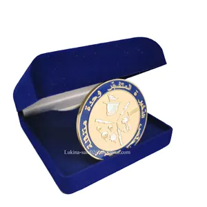 Factory Price Metal Brass soft enamel Navy souvenir Challenge Coin