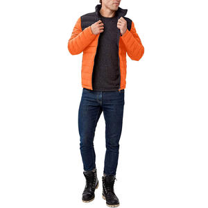 New Design Winter Men <b>Puffer</b> <b>Jacket</b> Fashionable Style Long Sleeve <b>Hoodless</b> Casual Outwear Men <b>Puffer</b> <b>Jacket</b> with Multi Colors - Product Image 6