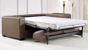 Ghế <span class=keywords><strong>sofa</strong></span> giường gấp hiện đại bằng da có đệm - Product Image 4