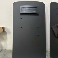 Bouclier de sécurité balistique tactique rectangulaire en PE Aramid pour la défense personnelle et la protection intégrale du corps