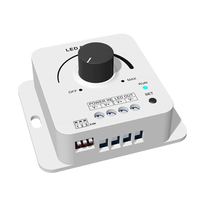 Variateur de lumière LED rotatif PWM à tension constante Skydance 12-48VDC pour bande LED monochrome