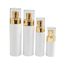 Flacon pulvérisateur cosmétique haut de gamme en stock usine 100/120/150/200/250ml – Ensemble de flacons en plastique PET pour maquillage et hydratation
