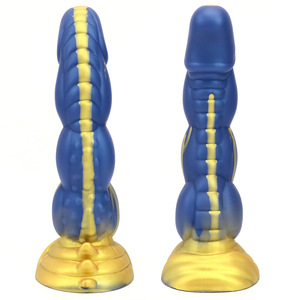 Realistico in Silicone morbido Monster Dildo ventosa drago grande pene Vagina masturbatore Gay anale anale dilatatore giocattoli del sesso per adulti - Product Image 5